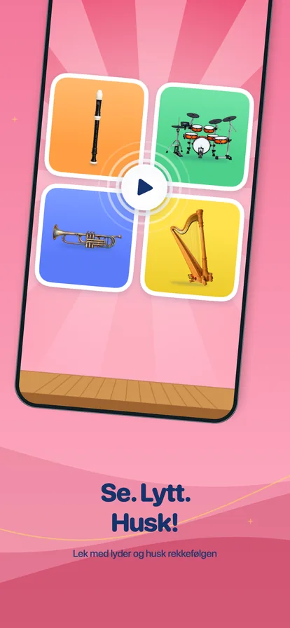 Hukommelse i Mine første instrumenter